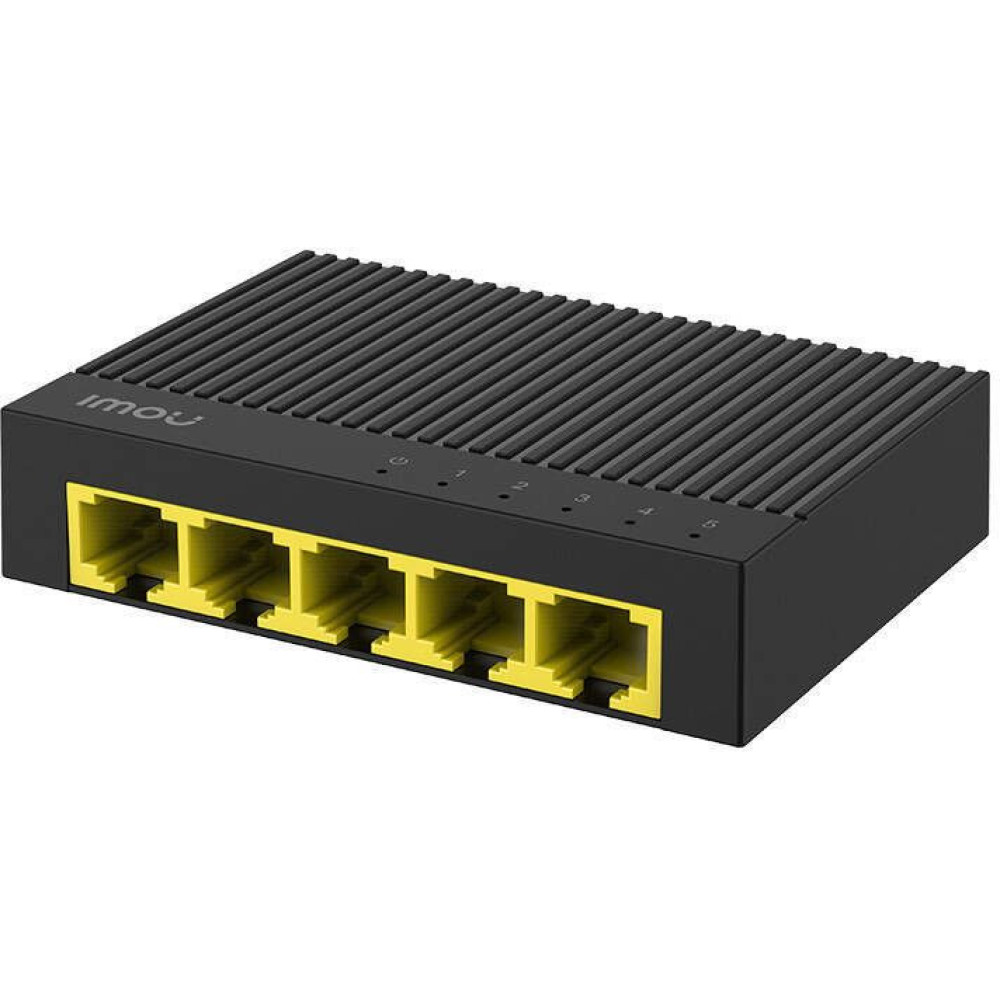 Суич Imou - SG105C, 5 порта 1000 Mbps