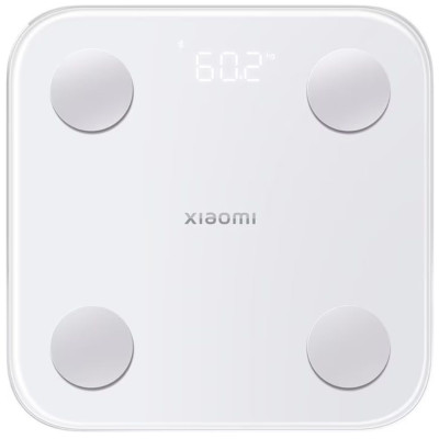 Смарт кантар Xiaomi Body Composition Scale S400, Бял