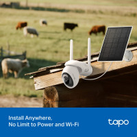 Соларна 4G LTE камера с батерия TP-Link Tapo C665G KIT