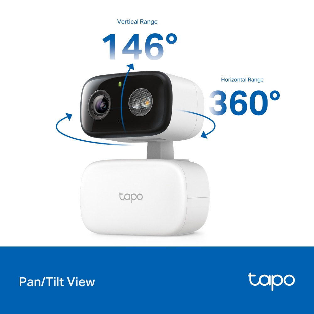 Wi-Fi IP камера TP-Link Tapo C206 вътрешен и външен монтаж