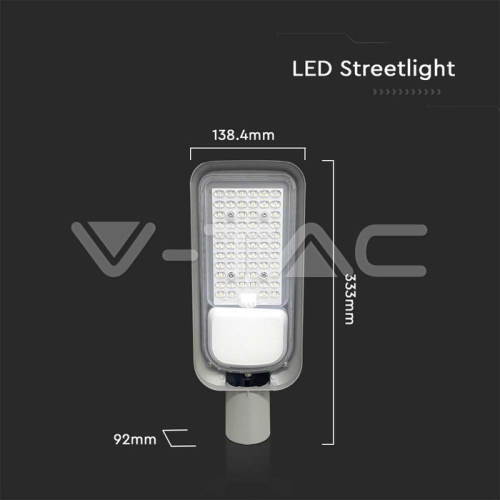 Улична лампа 30W LED Улична Лампа Рогатка 6500К