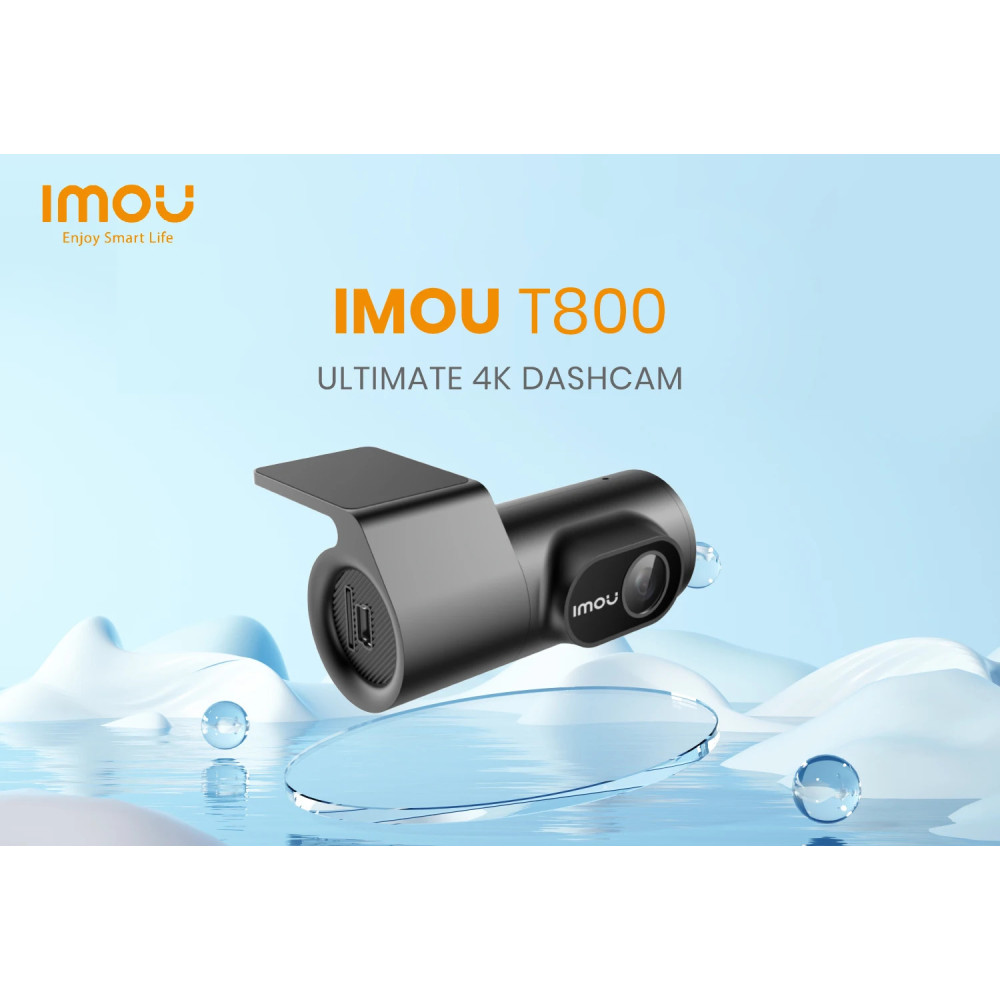 Видеорегистратор - Imou T800, 4K, Wi-Fi, G sensor