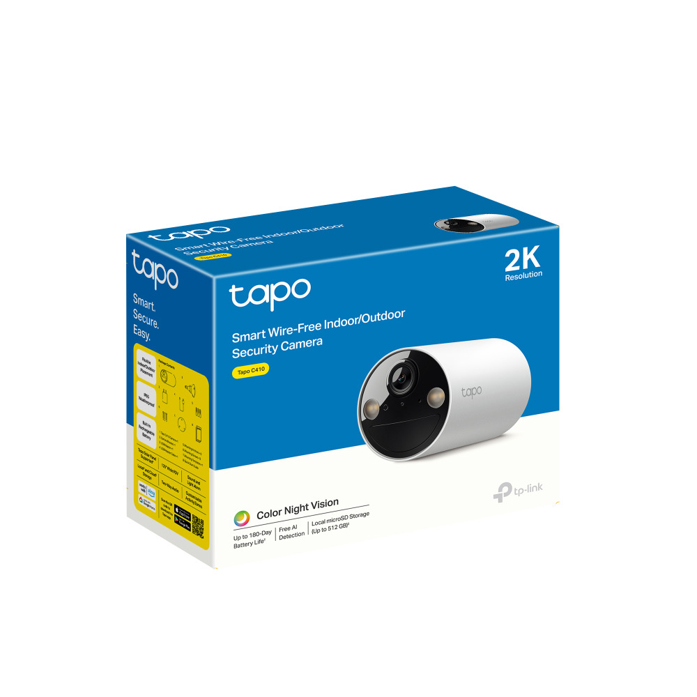 Wi-Fi IP камера безжична с батерия TP-Link Tapo C410