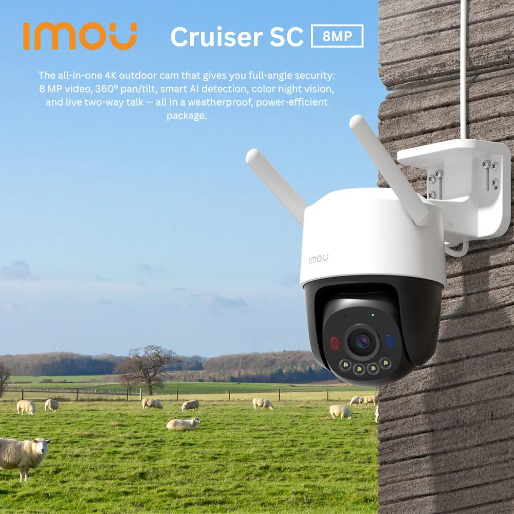 Wi-Fi IP камера Imou Cruiser SC IPC-K7FP-8V0N, 8MP, Colorview