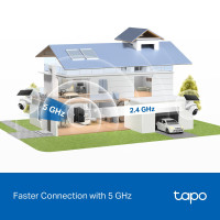 Соларна Wi-Fi IP камера TP-Link Tapo C660 KIT