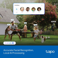 Wi-Fi IP куполна камера TP-Link Tapo C560WS 4K, 8MP, панорамна