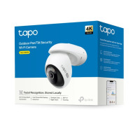 Wi-Fi IP куполна камера TP-Link Tapo C560WS 4K, 8MP, панорамна