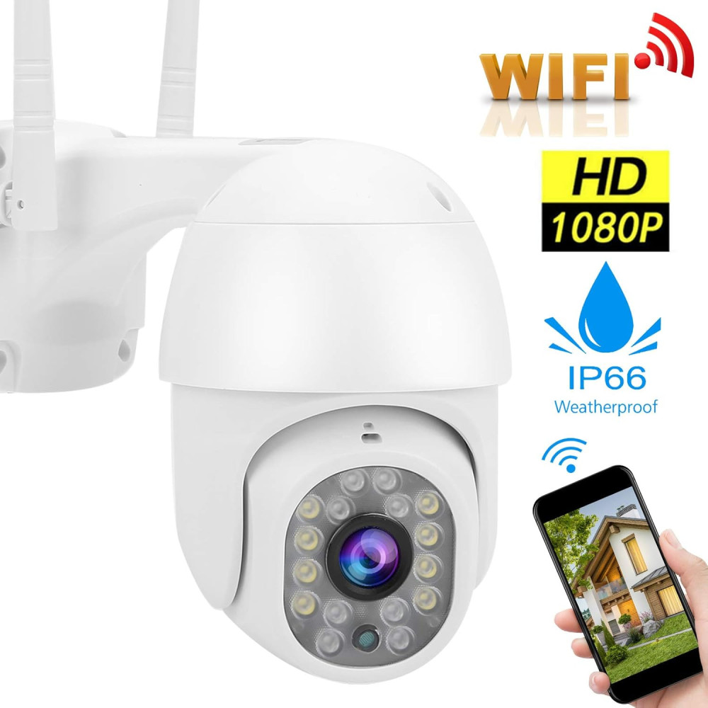 Wi-Fi IP Въртяща Камера 16LED Icsee