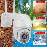 Wi-Fi IP Въртяща Камера 16LED Icsee