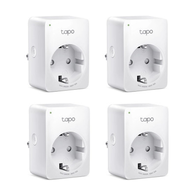 Wi-Fi Smart контакти TP-Link P110(4-pack), Energy Monitoring 3680W