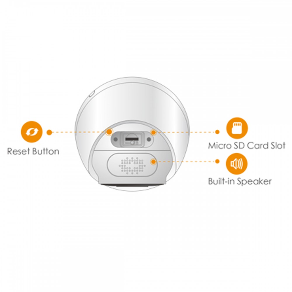 Wi-Fi IP камера IMOU Turret IPC-T26EP Wi-Fi IP camera, 2Mpx, Colorview