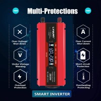 Инвертор UKC 1000W с дисплей