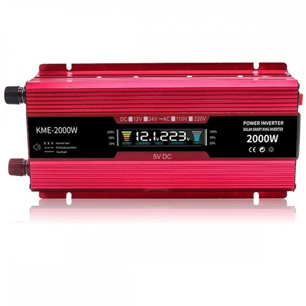 UKC Инвертор 12V 2000W с дисплей 