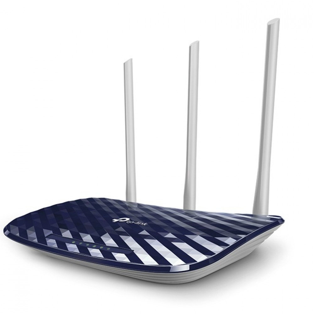 Рутер Archer C20, 750Mbps, 3х външни антени, 2.4GHz(300 Mbps)/5GHz(433 Mbps)