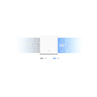 Home Mesh Безжичен рутер Mercusys Halo H30G (2-pack), AC1300, 2x1000mbps 