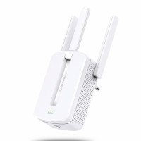 Удължител на WiFi обхват Mercusys MW300Re, 300Mbps, 2 външни антени