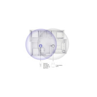 Удължител на WiFi обхват Mercusys MW300Re, 300Mbps, 2 външни антени