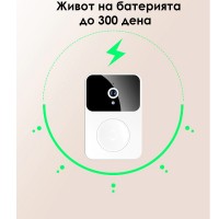 Безжичен видео звънец с камера Tuya M8