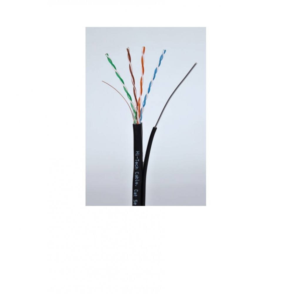 FTP Кабел CAT5E 24AWG Меден с носещо жило